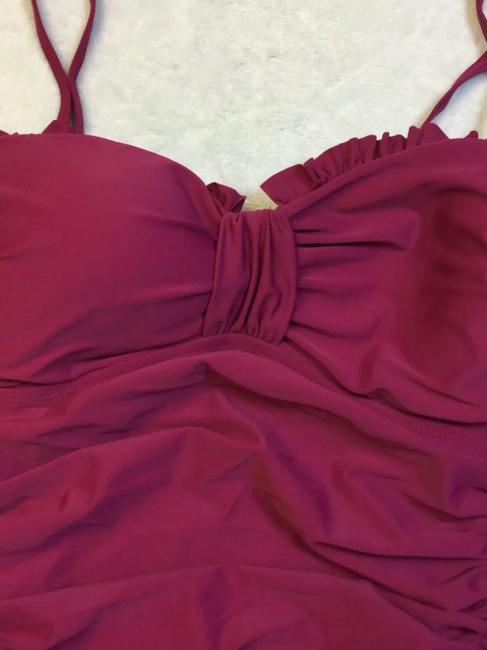 Shore Shapes Swimwear One Piece Size 10 Womans Pink Wireless Retro Pinup Resort